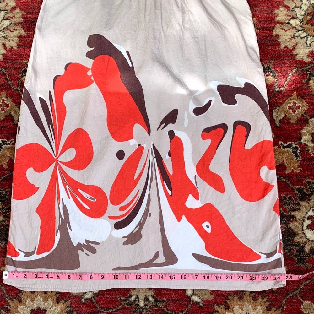 Mossimo linen blend sleeveless abstract print sundress - Picture 13 of 16